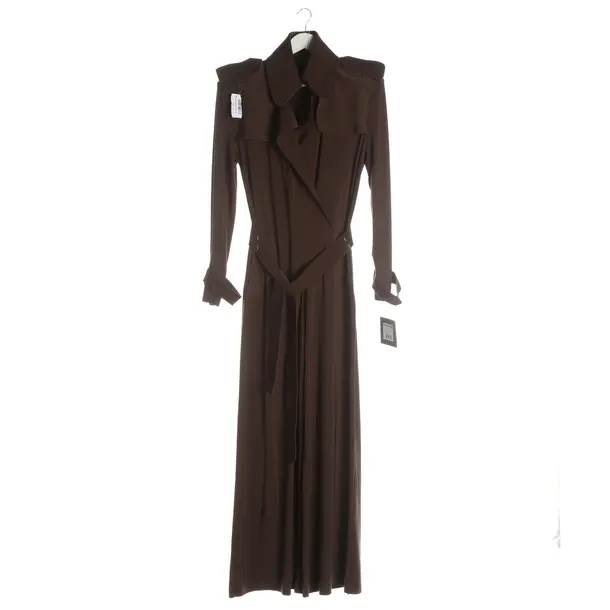 Jumpsuit, in Dunkelbraun, Polyester, Norma Kamali