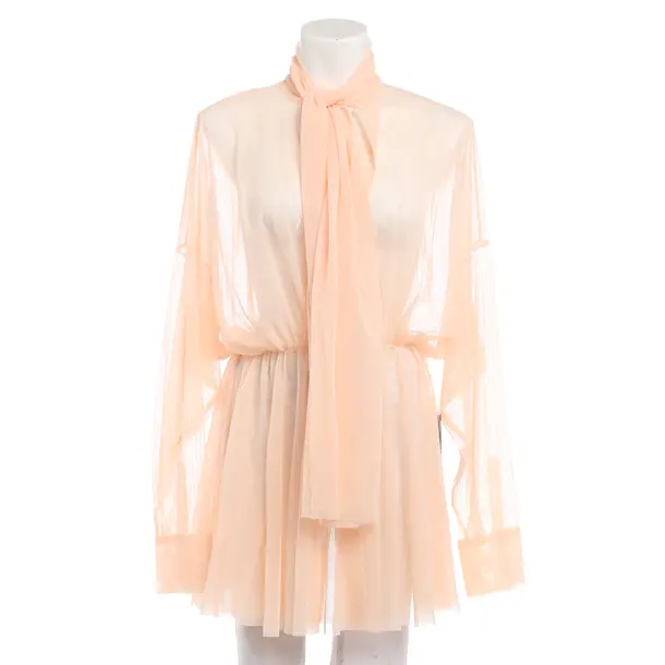 Tunic, in Peach, Polyimide, Norma Kamali