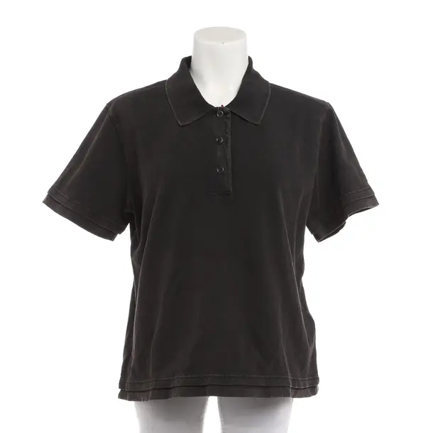 Poloshirt, in Dunkelgrau, Baumwolle, JW Anderson