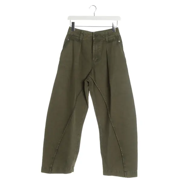 Pants, in Green, Cotton, JW Anderson