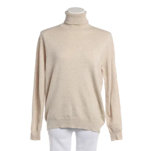 Kaschmirpullover, in Hellbraun, Kaschmir, Brunello Cucinelli