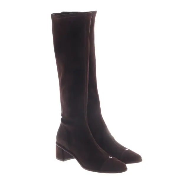 Boots, in Dark Brown, Tory Burch