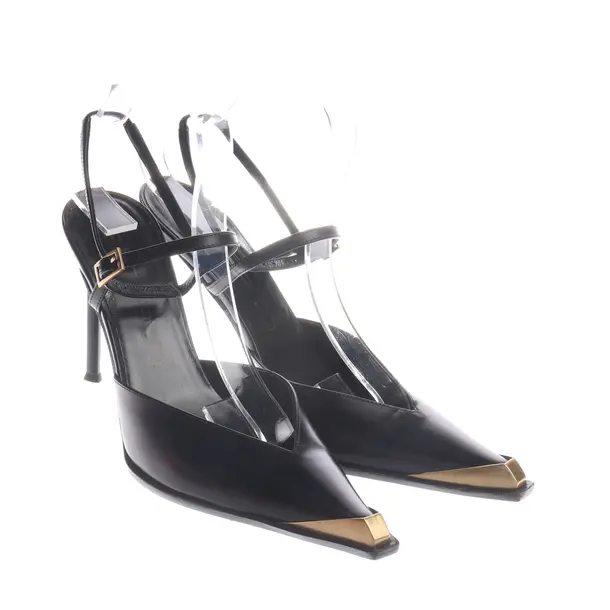 Slingbacks, in Schwarz, Etro