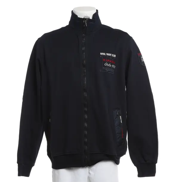 Sweatjacke, in Navy, Baumwolle, Paul & Shark