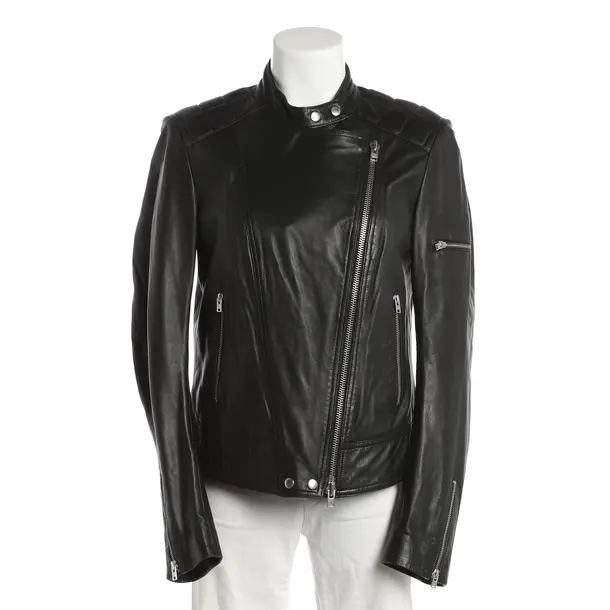 LeatherJacket, in Black, Leather, Closed