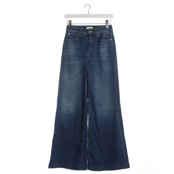 Jeans svasati, in Blu, Cotone, Chiuso