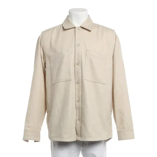 Hemd, in Beige, Wolle, Hugo Boss Orange