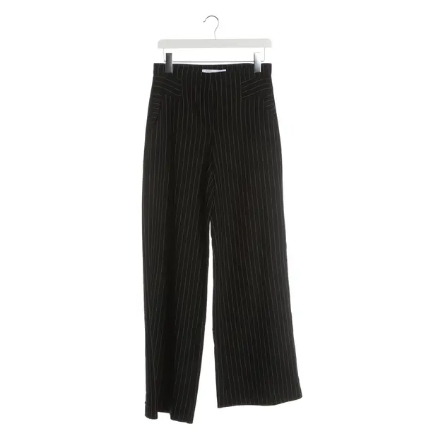 Pants, in Black, Polyester, Raffaello Rossi