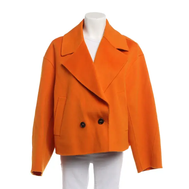 Übergangsjacke, in Dunkelorange, Wolle, Marc Cain