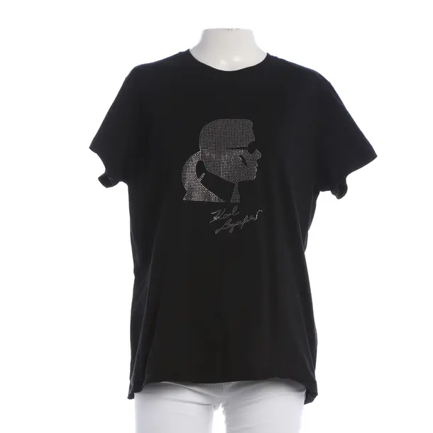 Shirt, in Black, Cotton, Karl Lagerfeld