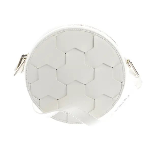 Schultertasche, in Weiß, Leder, Marc Cain