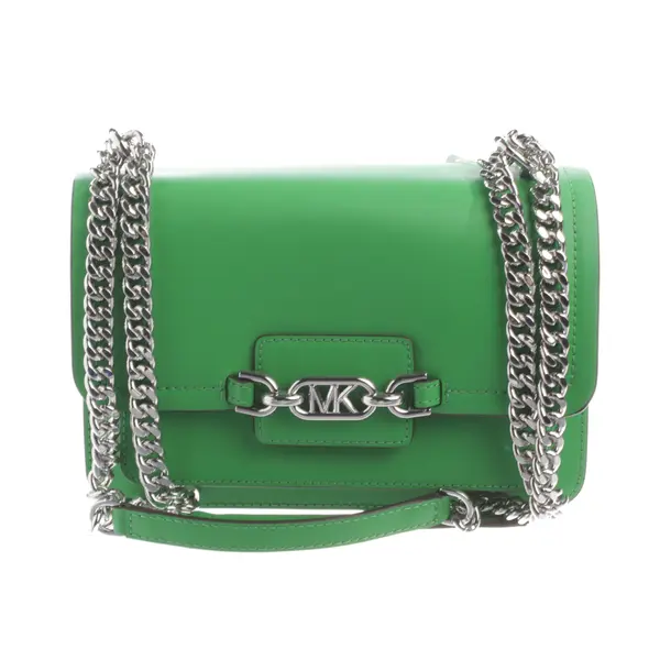 Shoulder Bag, in Green, Leather, Michael Kors