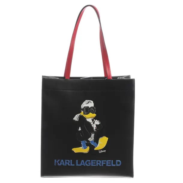 Shopper, in Mehrfarbig, Leder, Karl Lagerfeld