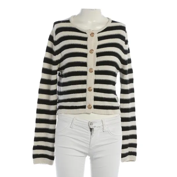 Strickjacke, in Schwarz, Wolle, Allude