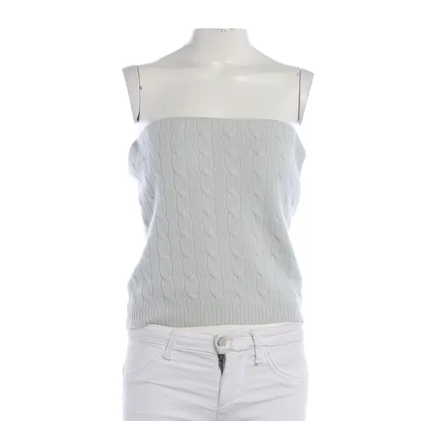 Top, in Hellgrün, Kaschmir, Ralph Lauren Black Label