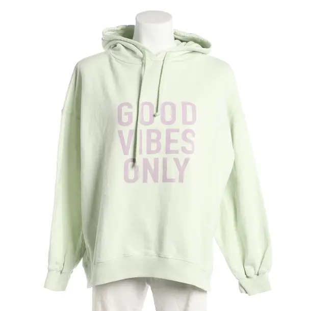 Hoodie, in Light Green, Cotton, Juvia