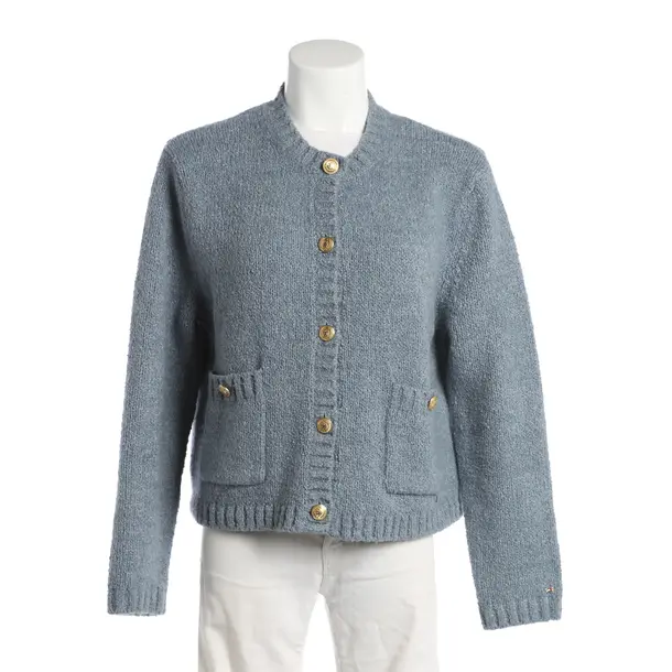 Cardigan, in Light Blue, Cotton, Tommy Hilfiger