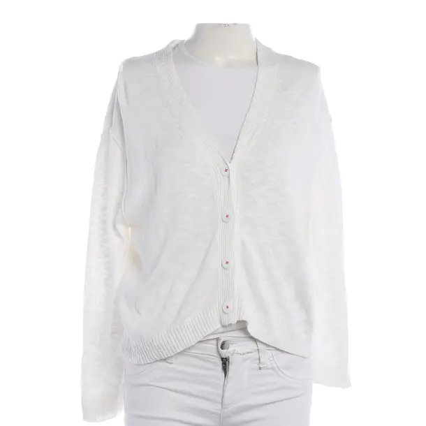 Cardigan, in Crema, Cotone, Grazia