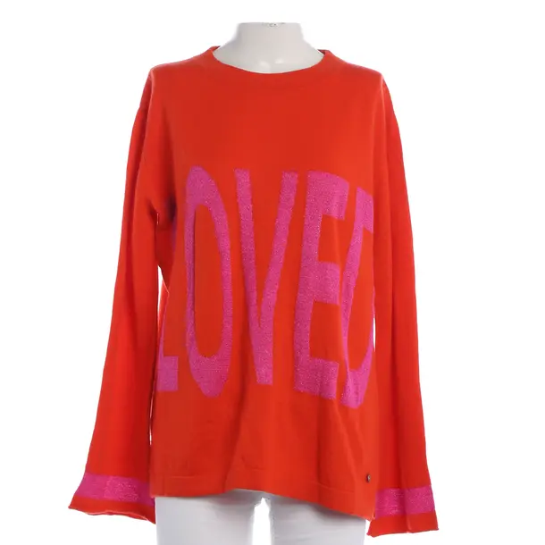 Pullover, in Dunkelorange, Wolle, Grace