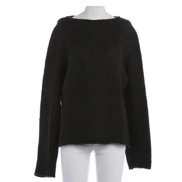 Pullover, in Dunkelbraun, Wolle, Hugo Boss
