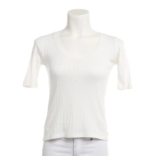 Shirt, in Cream, Baumwolle, Closed