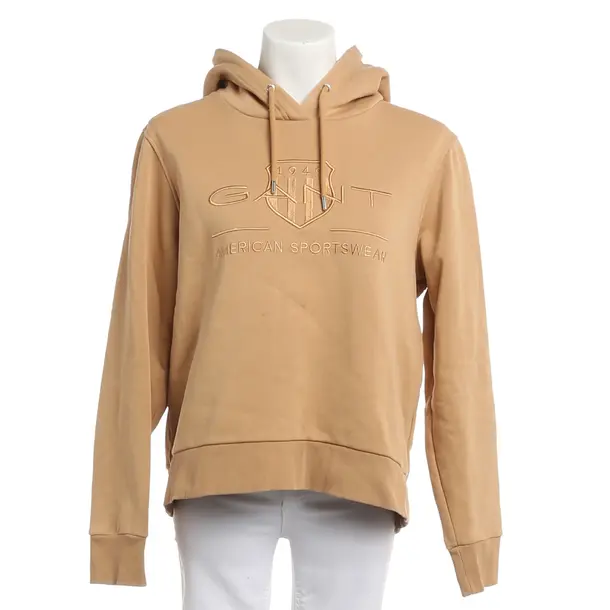 Hoodie, in Light Brown, Cotton, Gant