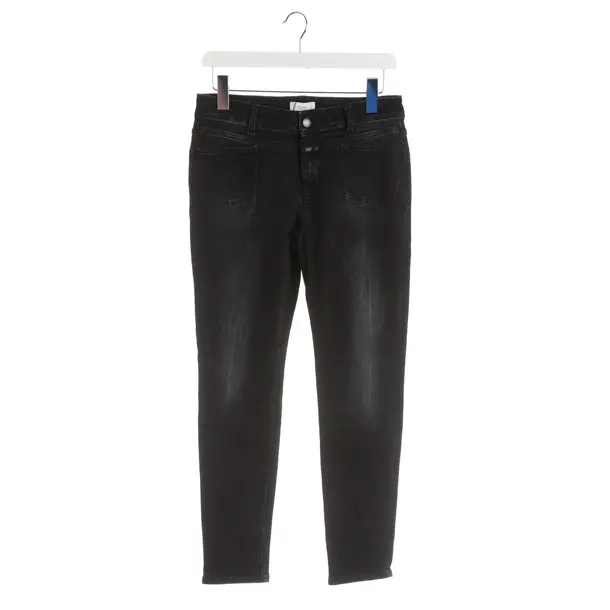 Jeans Straight Fit, in Schwarz, Baumwolle, Closed