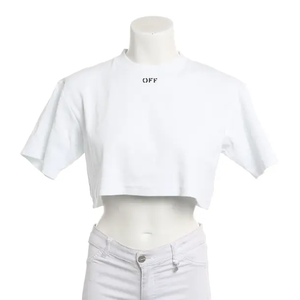 Shirt, in Weiß, Baumwolle, Off-White