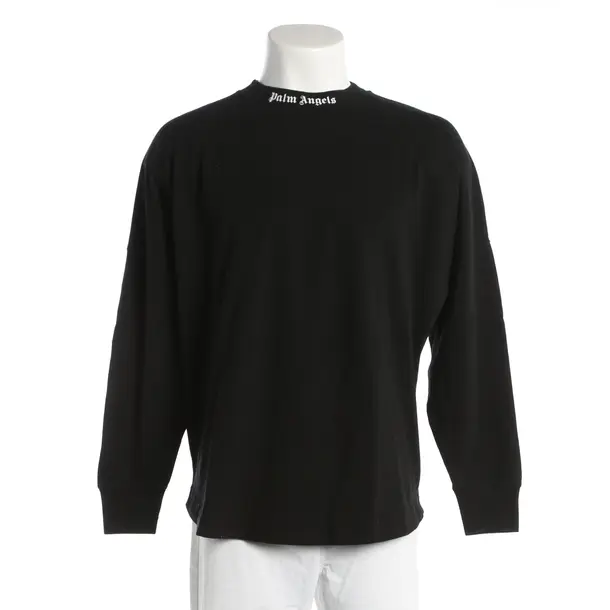 Longsleeve, in Schwarz, Baumwolle, Palm Angels