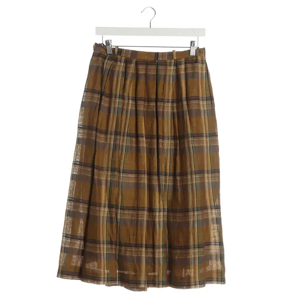 Skirt, in Multicolored, Linen, Windsor