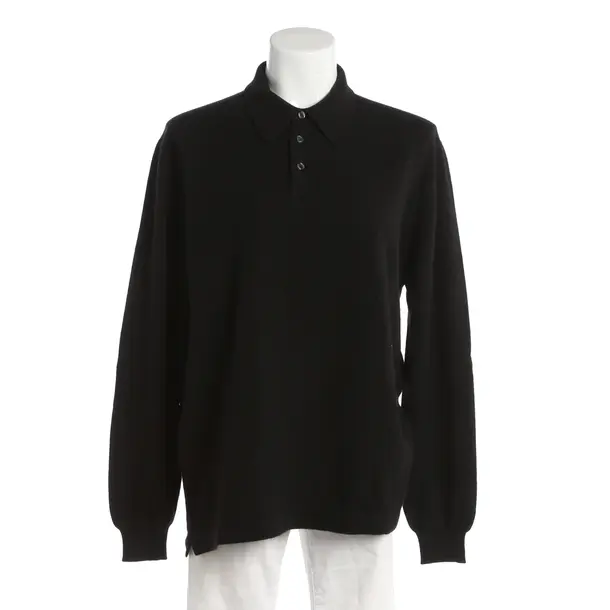 Jumper, in Black, Cashmere, Gran Sasso