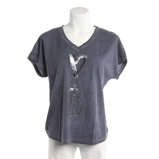 Shirt, in Blue, Cotton, Marc Cain Sports