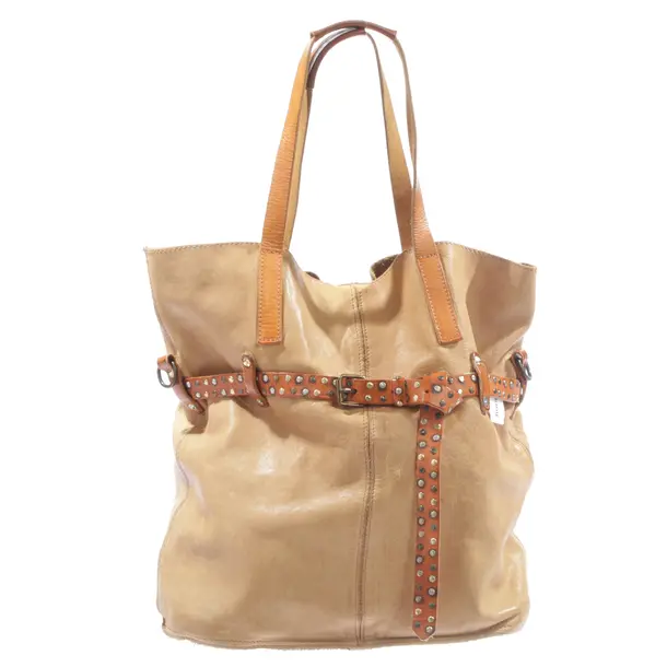 Schultertasche, in Braun, Leder, Campomaggi