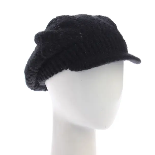 Cap, in Schwarz, Wolle, Roberto Cavalli