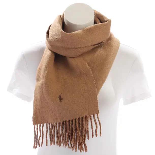 Schal, in Braun, Wolle, Polo Ralph Lauren