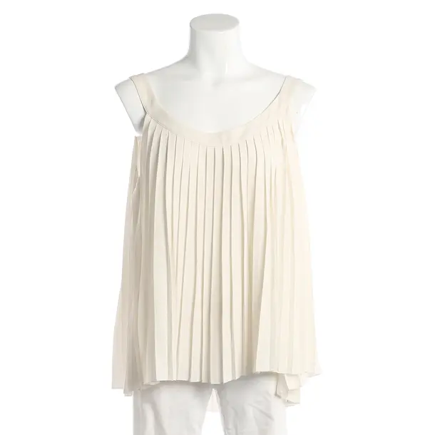 Top, in Cream, Polyester, Hugo Boss Orange