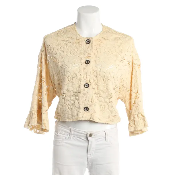 Blouse, in Yellow, Cotton, Dolce & Gabbana