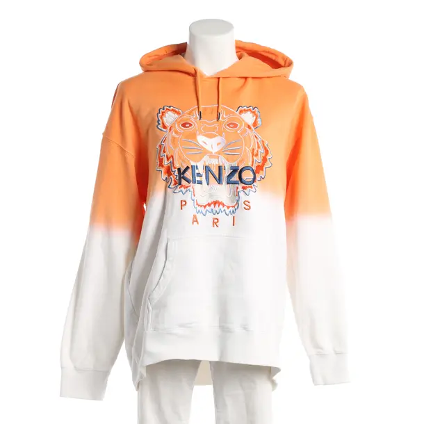 Hoodie, in Orange, Cotton, Kenzo