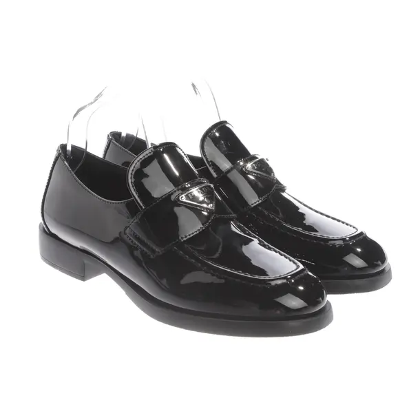 Loafers, in Schwarz, Prada