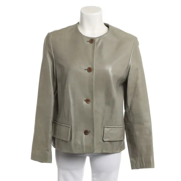 Lederjacke, in Grau, Leder, Marc Cain