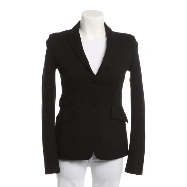 Blazer, in Schwarz, Viskose, Dondup