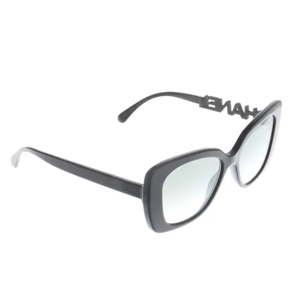 Sonnenbrille, in Schwarz, Kunststoff, Chanel