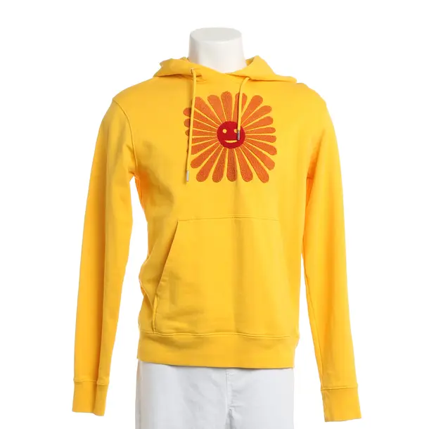 Hoodie, in Gelb, Baumwolle, Sandro