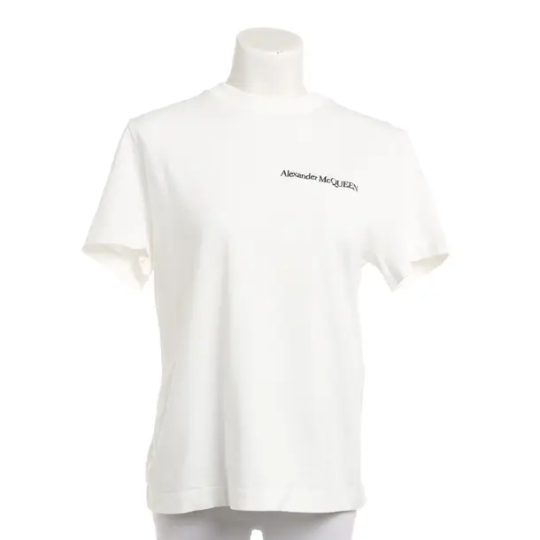 Shirt, in Weiß, Baumwolle, Alexander McQueen