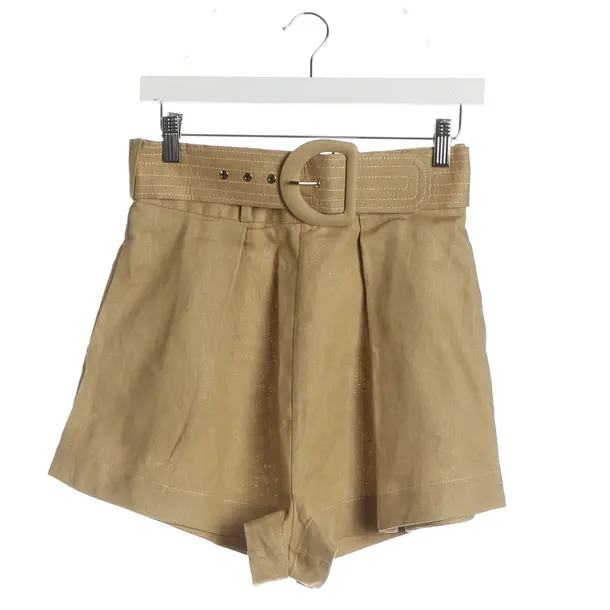 Shorts, in Mustard Yellow, Linen, Zimmermann