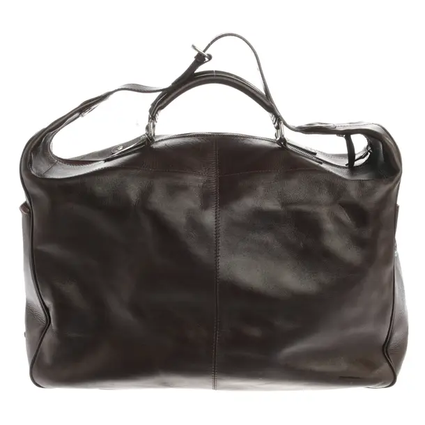 Reisetasche, in Dunkelbraun, Leder, Tod´s