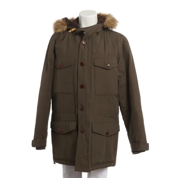 Winterjacke, in Olivgrün, Baumwolle, Barbour