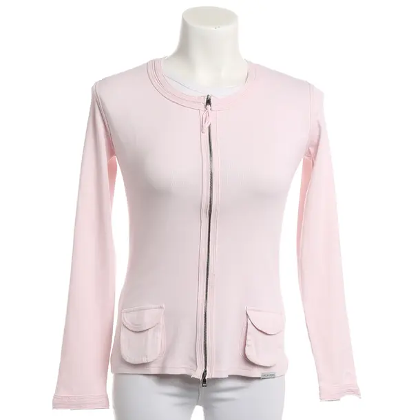 Zip-up Hoodie, in Light Pink, Cotton, Marc Cain Sports