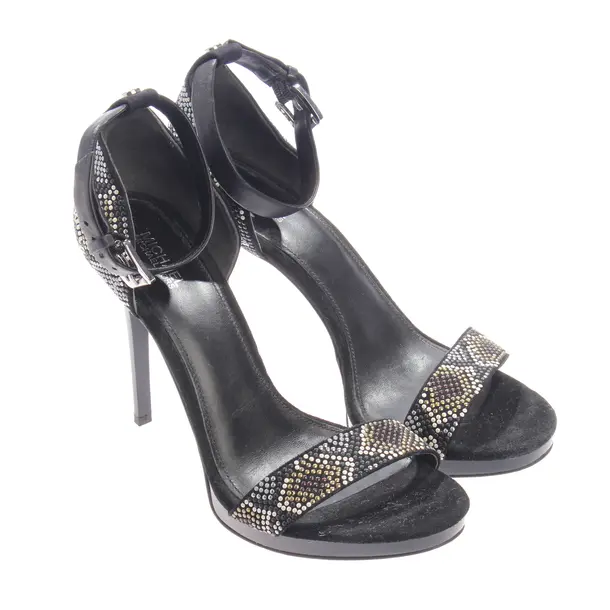 Heeled Sandals, in Black, Michael Kors