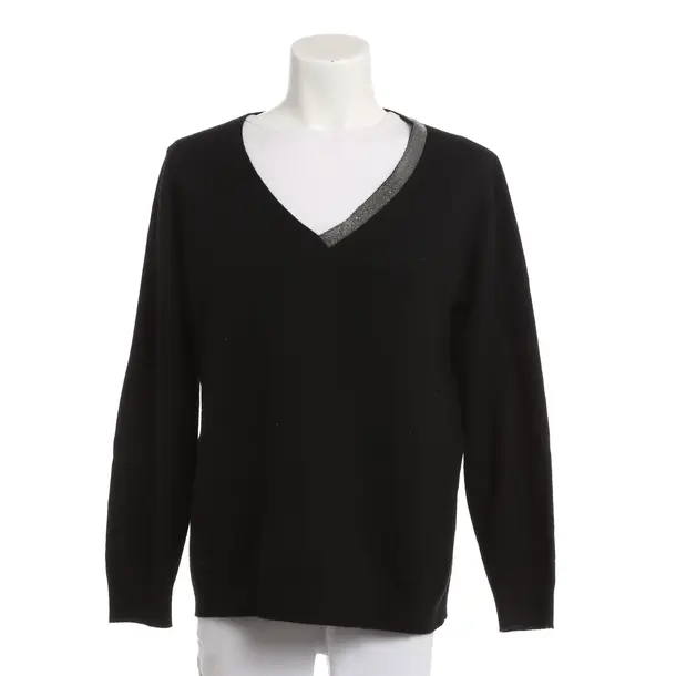 Maglione, in Nero, Cachemire, Fabiana Filippi